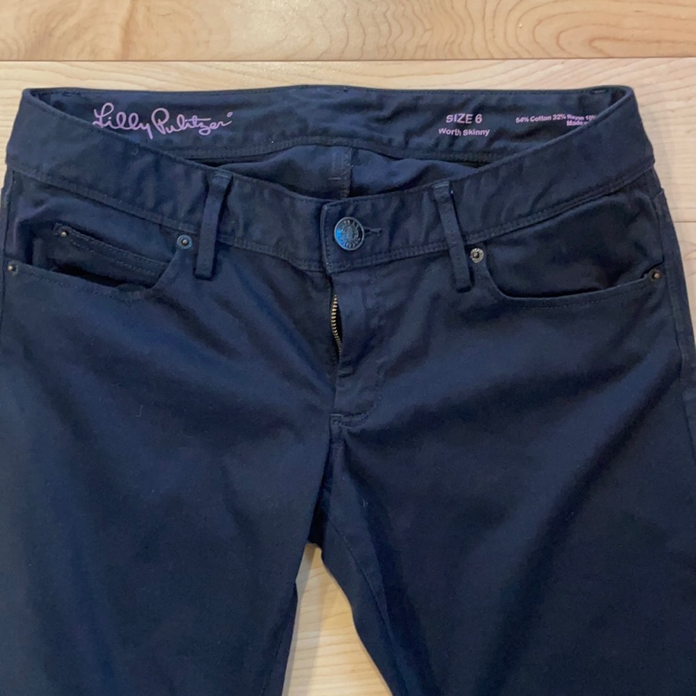 Skinny Black Lilly Pants